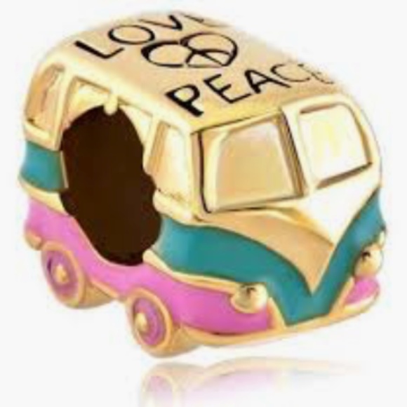Pugster Jewelry - 3/$15 Italian Charm Hobo Hippy Love  Peace Van